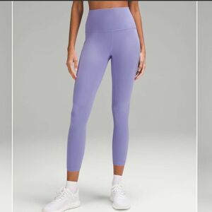 Lululemon Wunder Train High-Rise Tight with Pockets 25" Dark Lavender